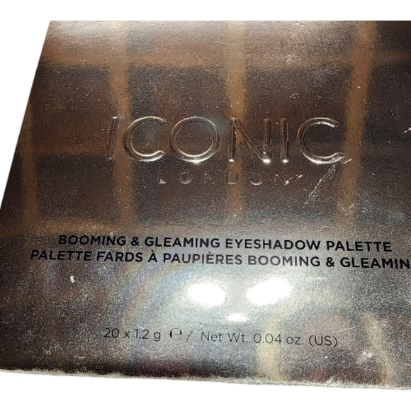 Iconic London Booming And Gleaming Eyeshadow Palette 20 Neutral Shades BNIB - Picture 6 of 16